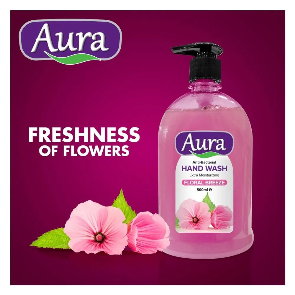 AURA FLORAL BREEZE HANDWASH 500ML